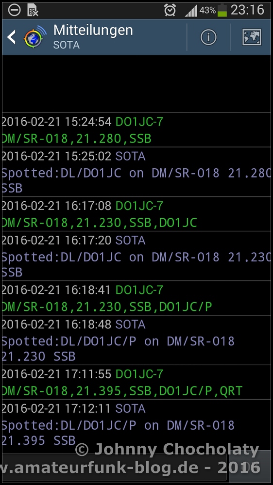 APRS2SOTA Spot