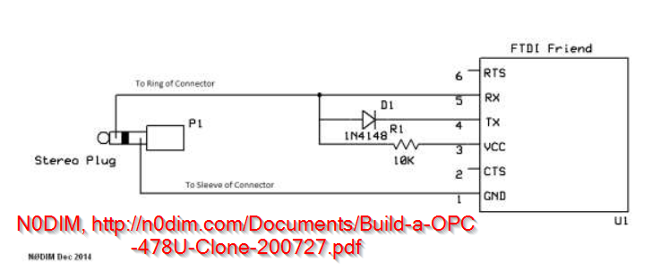 N0DIM Interface Schematic