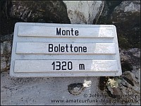 SOTA I/LO-333 Monte Bolettone